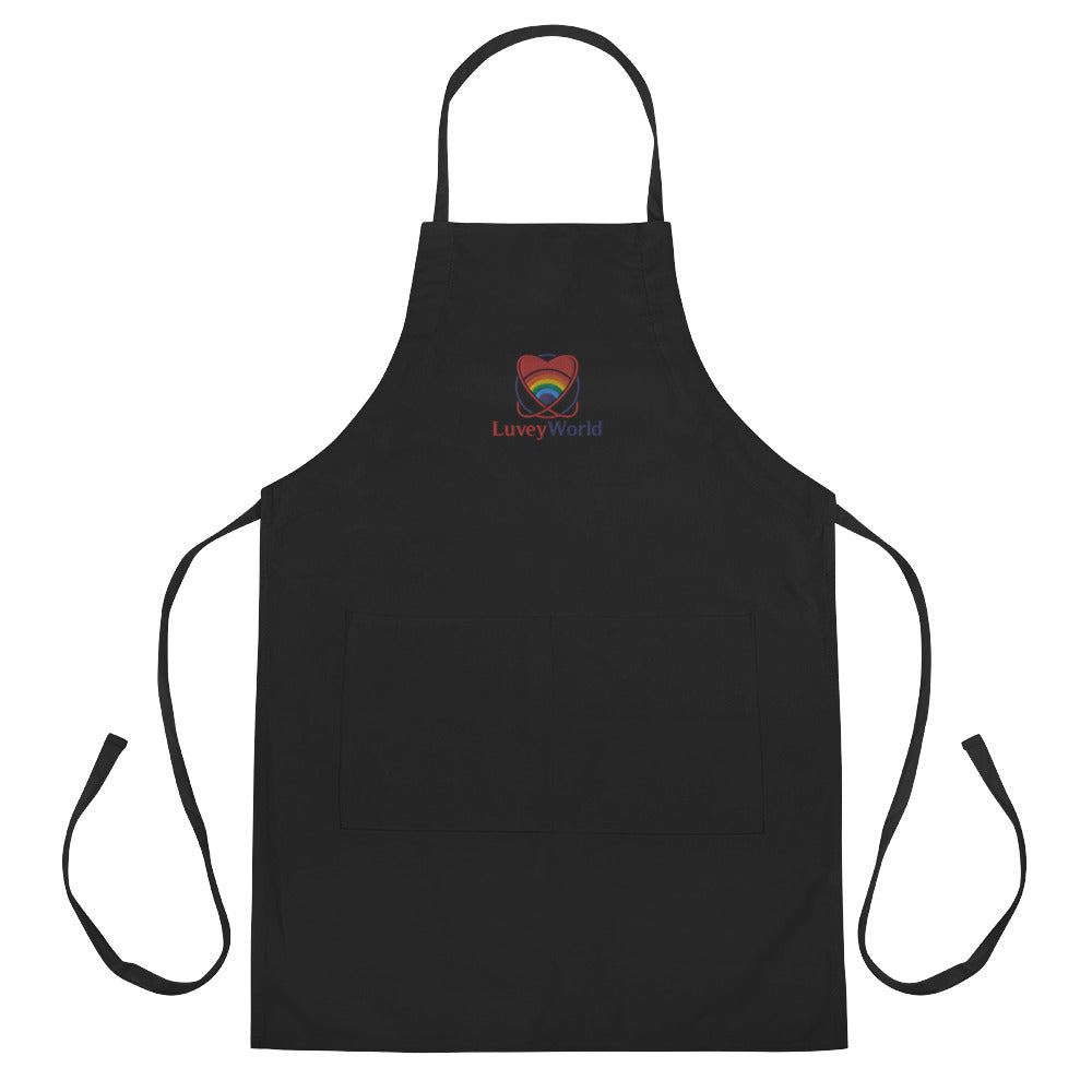 LuveyWorld Embroidered Apron