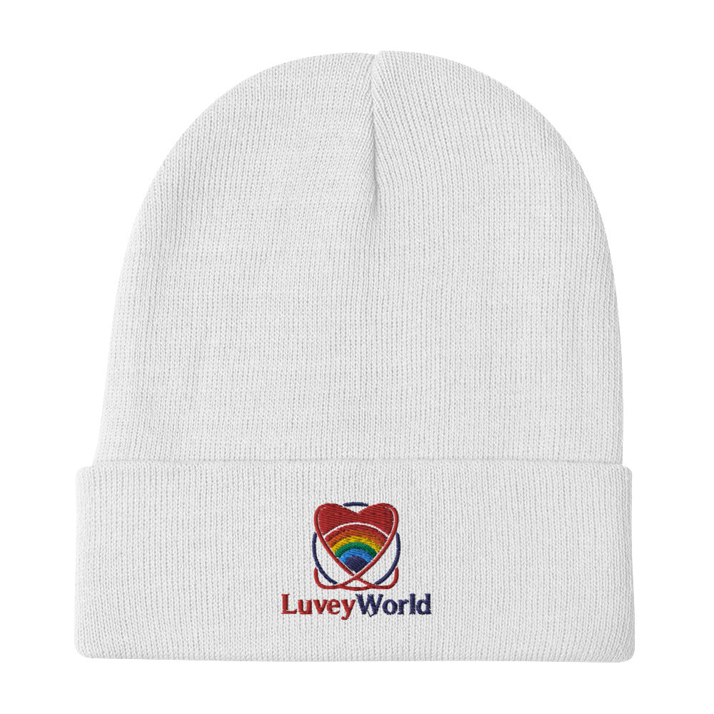 LuveyWorld Embroidered Beanie