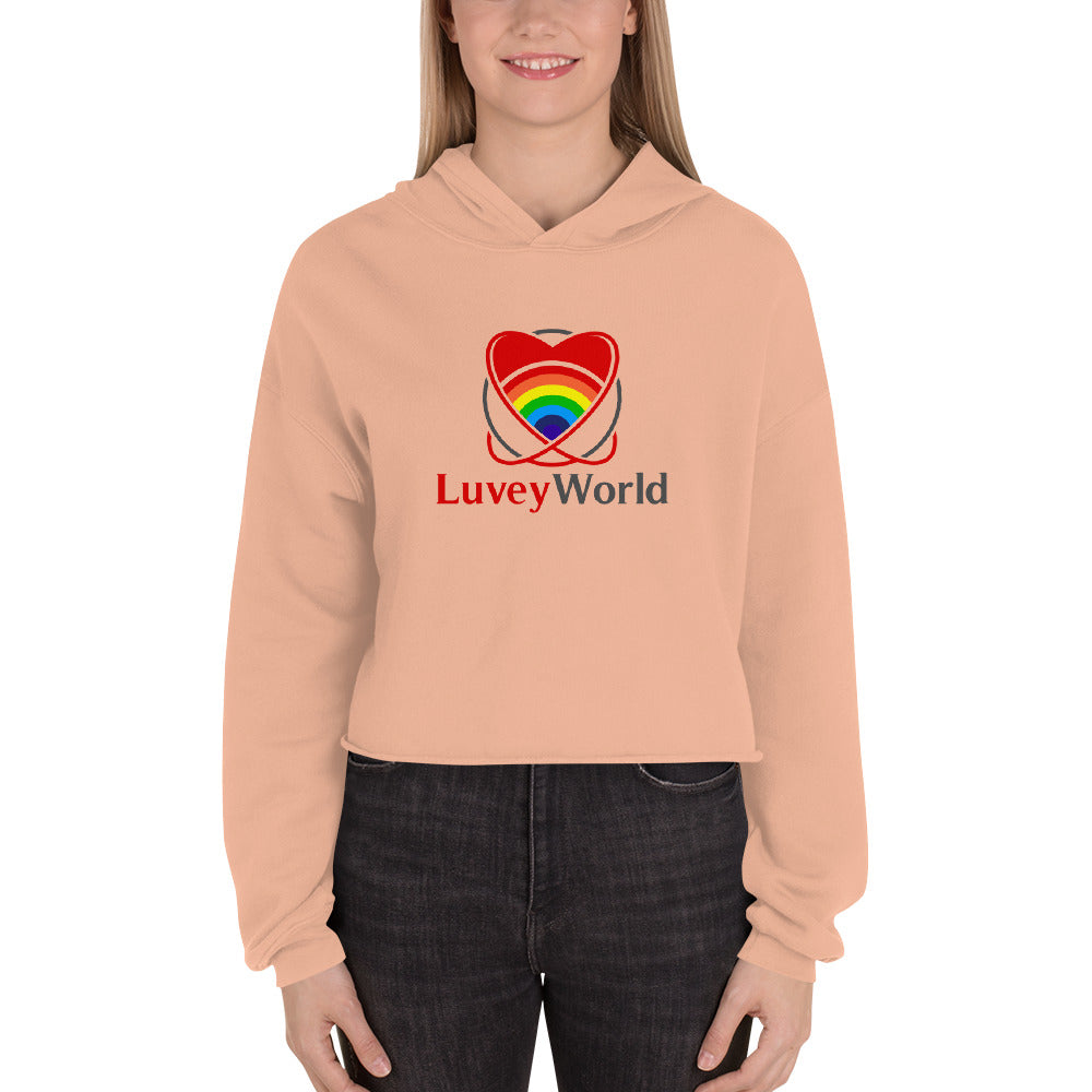 LuveyWorld Low Crop Hoodie