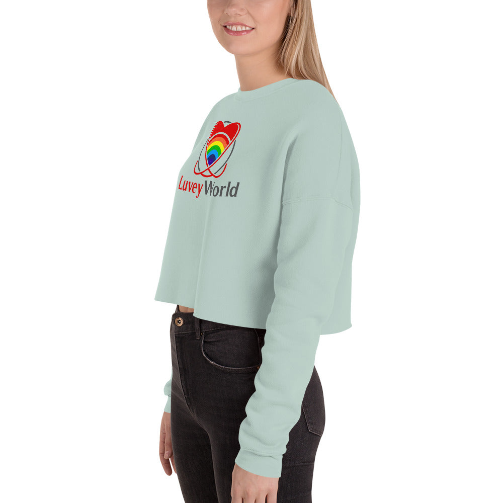 LuveyWorld Crop Sweatshirt